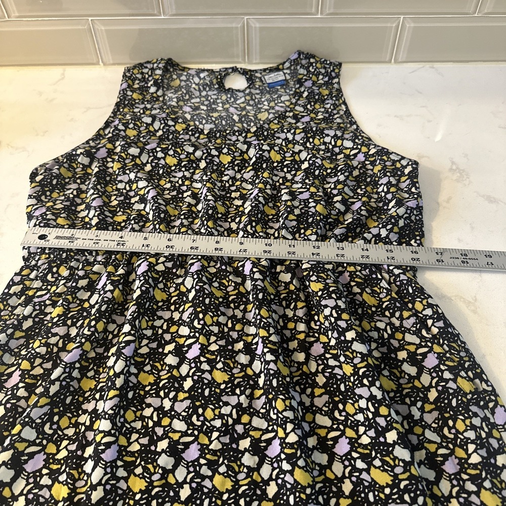 Kavu Simone Rock Garden Geo Print Sleeveless Mini Dress Size Large Pockets‎ - Picture 9 of 12